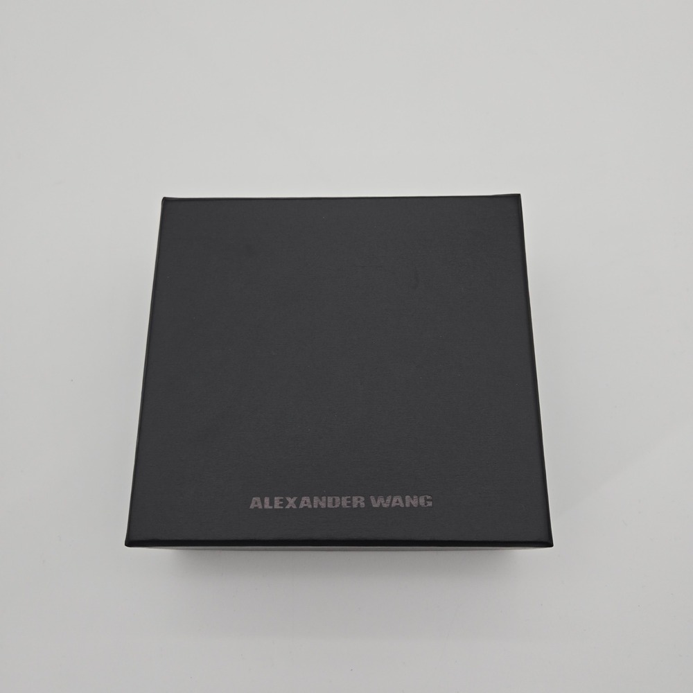 Alexander Wang Unisex Black Logo Presentation Jewelry Accessory Gift Box OS